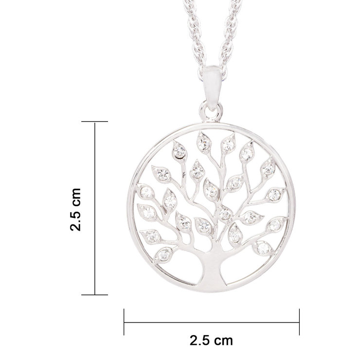 Mayfer, Dije de Arbol de la vida, Cristal Austríaco — Imagen 1 de 2