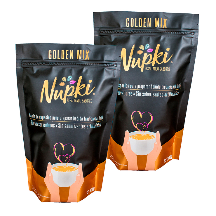 Nupki Leche Dorada 2 pzas de 300 g — Imagen 1 de 2