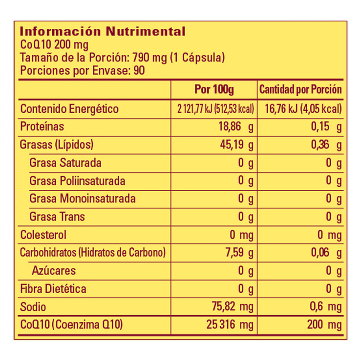 Nature Made CoQ10 200mg 90 cápsulas — Imagen 2 de 2