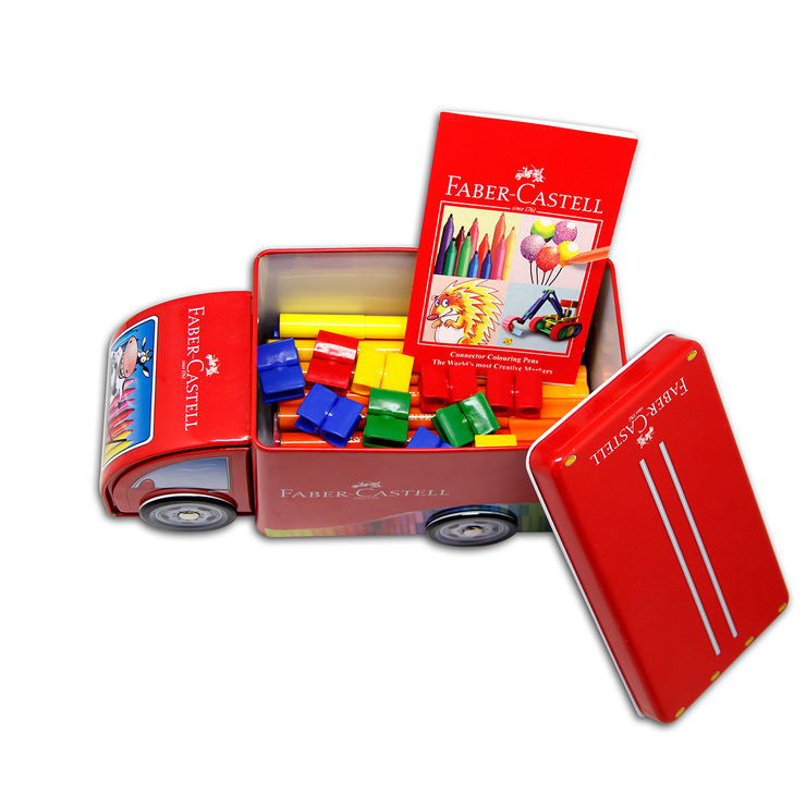 Faber-Castell camión con plumones connector — Imagen 2 de 4