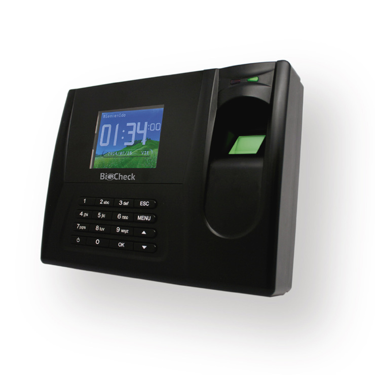 BioCheck reloj checador de huella digital solo hardware — Imagen 1 de 2