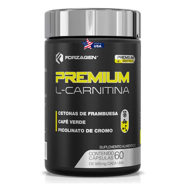 Forzagen Premium L-carnitina 60 cápsulas — Imagen 1 de 3