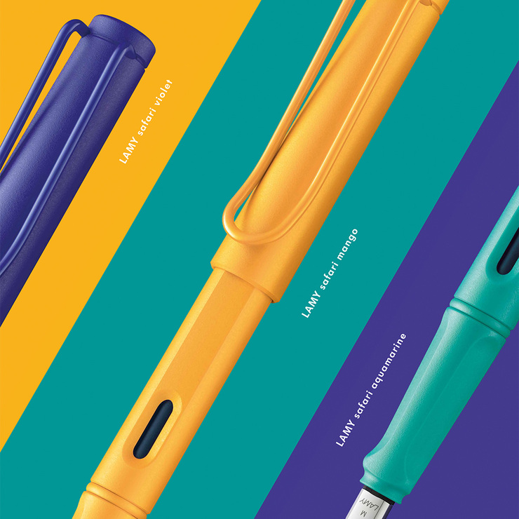 Lamy Safari Pluma Fuente con Cartuchos de Tinta, Edición Limitada — Imagen 1 de 4