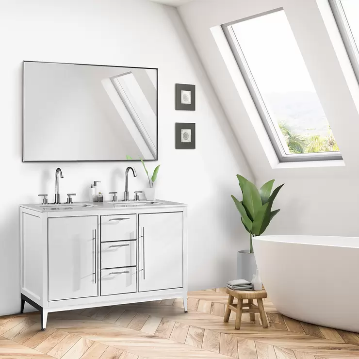 15West, Gabinete para Baño Doble Winslow 48 — Imagen 1 de 4