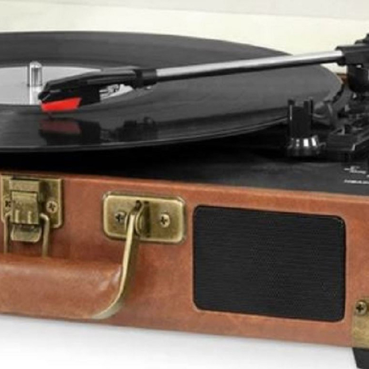 Victrola Tornamesa Vintage BlueTooth en Portafolio Café — Imagen 2 de 4