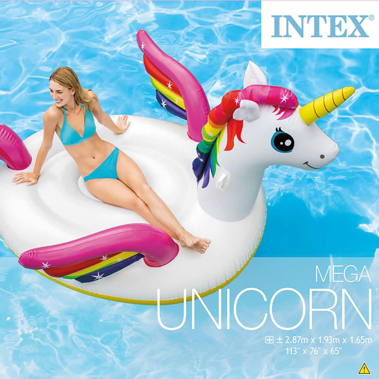 Intex Inflable Acuático mega montable de unicornio  — Imagen 1 de 2
