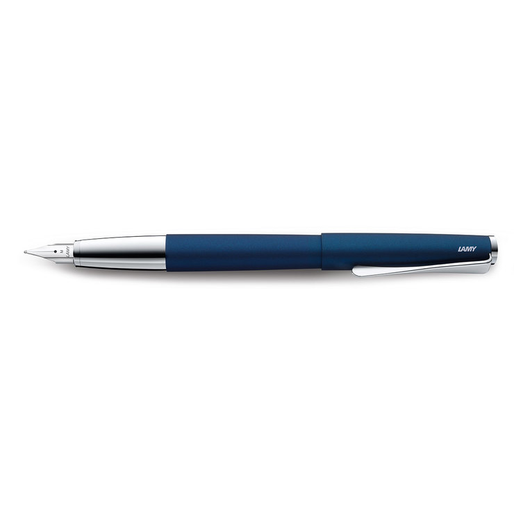 Lamy Studio pluma fuente punto mediano tinta azul — Imagen 2 de 3