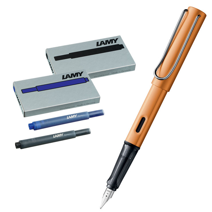 Lamy AL-star Pluma Fuente con Cartuchos — Imagen 1 de 3