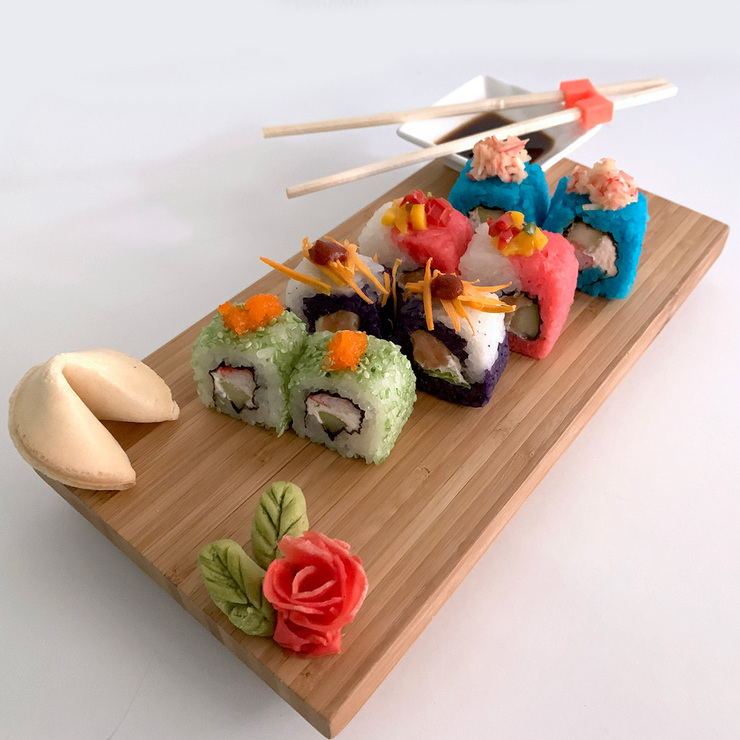 Satoru Kit Para Hacer Sushi De Colores 12 piezas  — Imagen 2 de 2