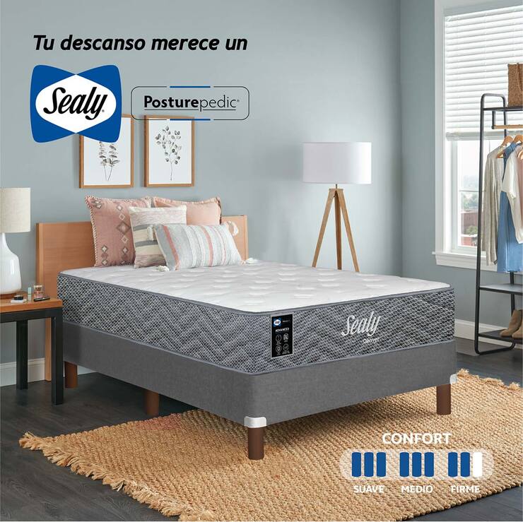 Sealy, Denver, colchón, individual — Imagen 1 de 4
