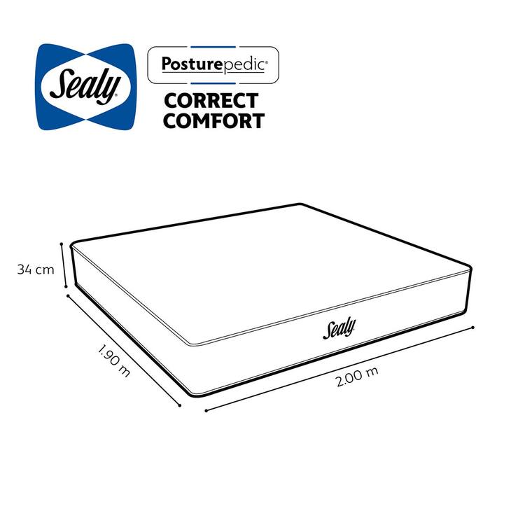 Sealy, Cleveland, colchón, king size — Imagen 4 de 4