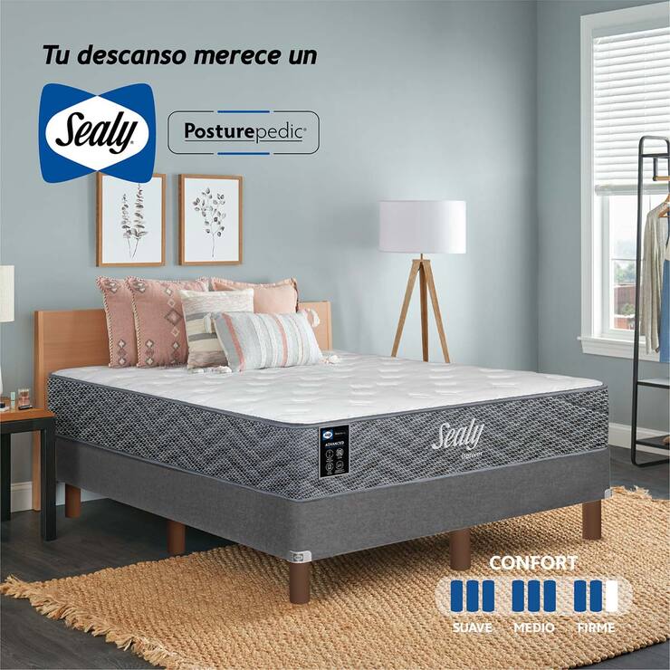 Sealy, Denver, colchón, queen size — Imagen 1 de 4