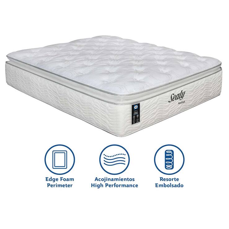 Sealy, Kodiak, colchón, queen size — Imagen 2 de 4