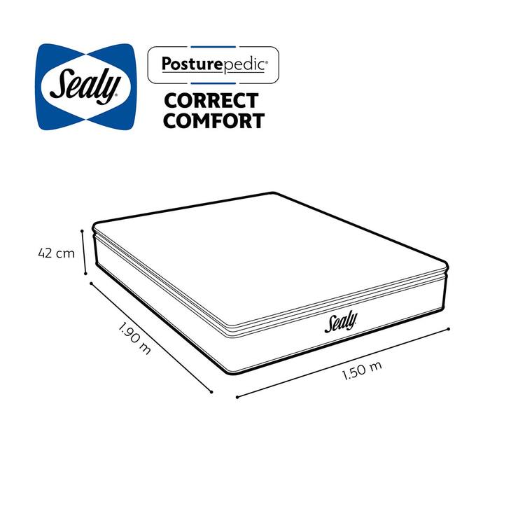 Sealy, Kodiak, colchón, queen size — Imagen 4 de 4
