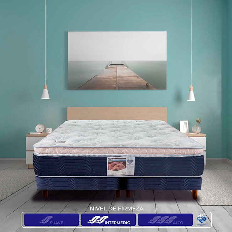 Spring Air Colchón King Size Wellness. — Imagen 1 de 4