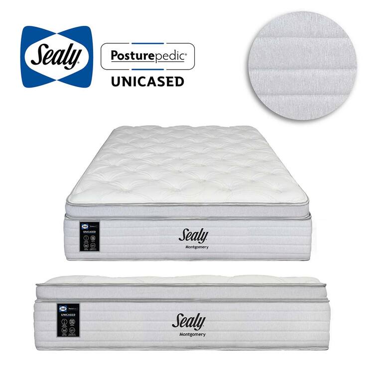 Sealy, Montgomery, colchón, queen size — Imagen 3 de 4