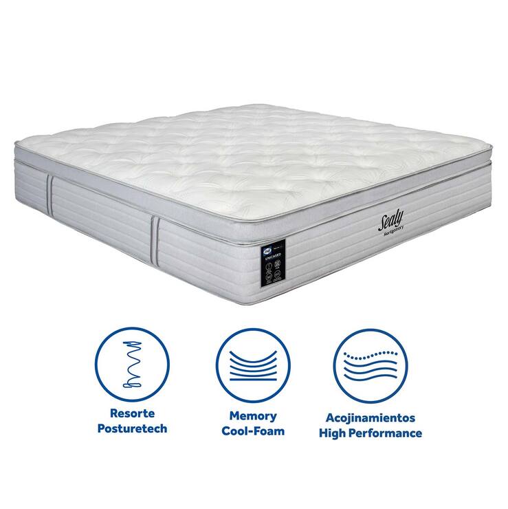 Sealy, Montgomery, colchón, king size — Imagen 2 de 4