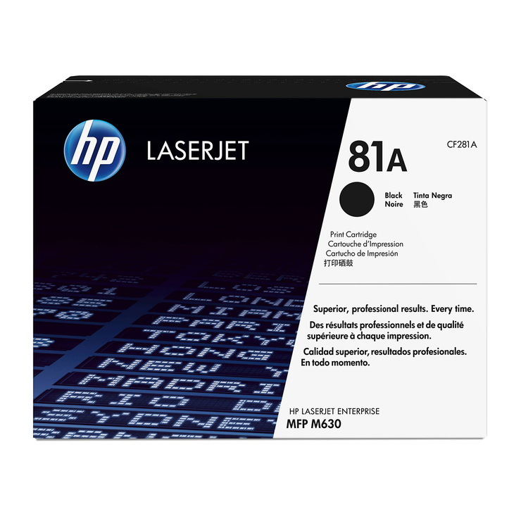 HP 81A tóner negro — Imagen 1 de 2