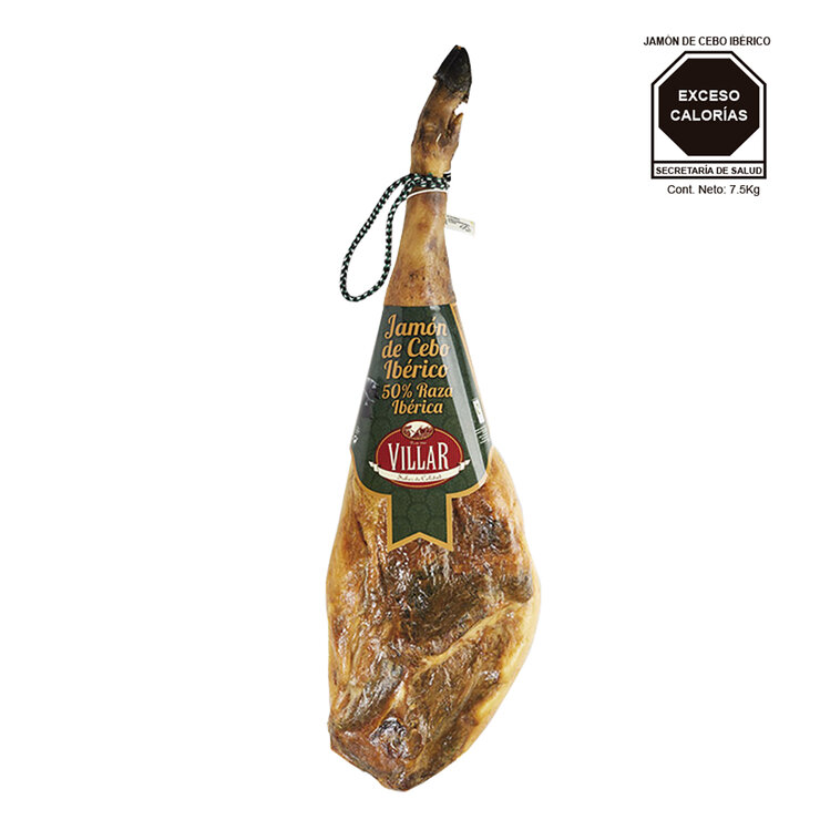 Villar Pata de  Jamón de Cebo Ibérico Peso entre 7.5 - 8 kg — Imagen 1 de 3