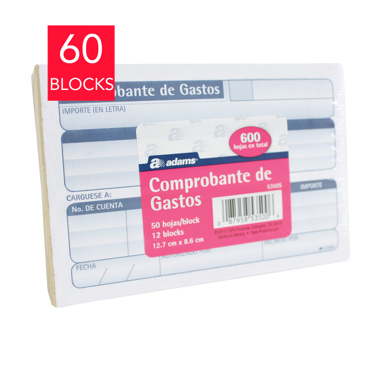 Adams comprobante de gastos — Imagen 1 de 2