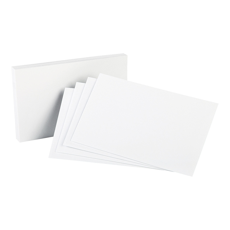 Oxford tarjetas índice blancas 12.7 x 20.3cm — Imagen 2 de 2