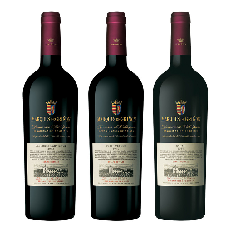 Vino Tinto Trilogía Marqués de Griñón 3/750ml — Imagen 1 de 3