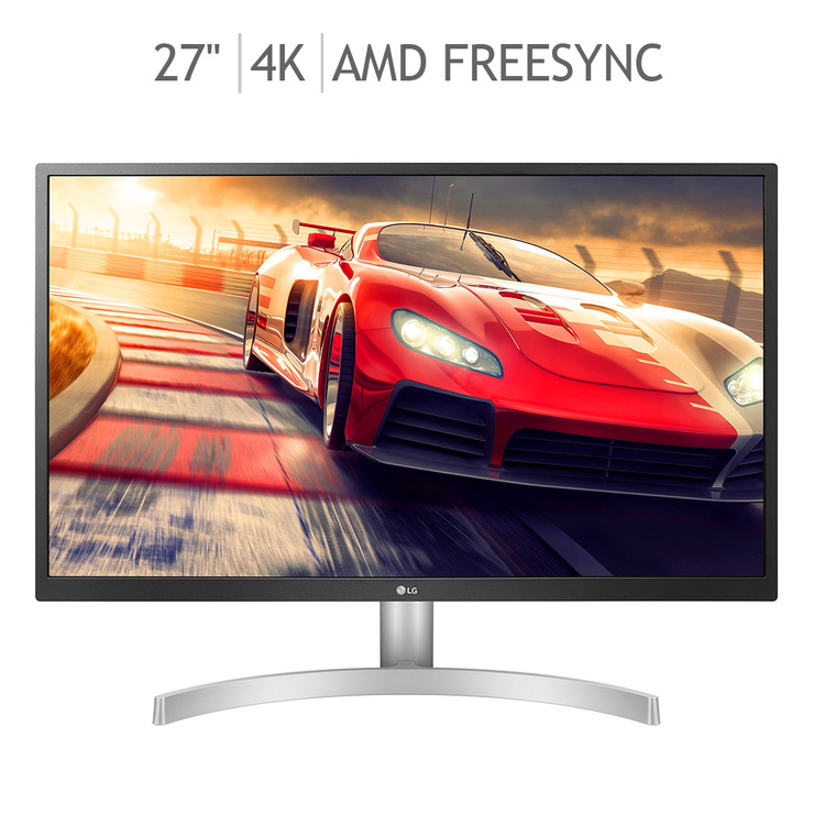 LG Monitor 27" 4K con  AMD FreeSync™ — Imagen 1 de 4