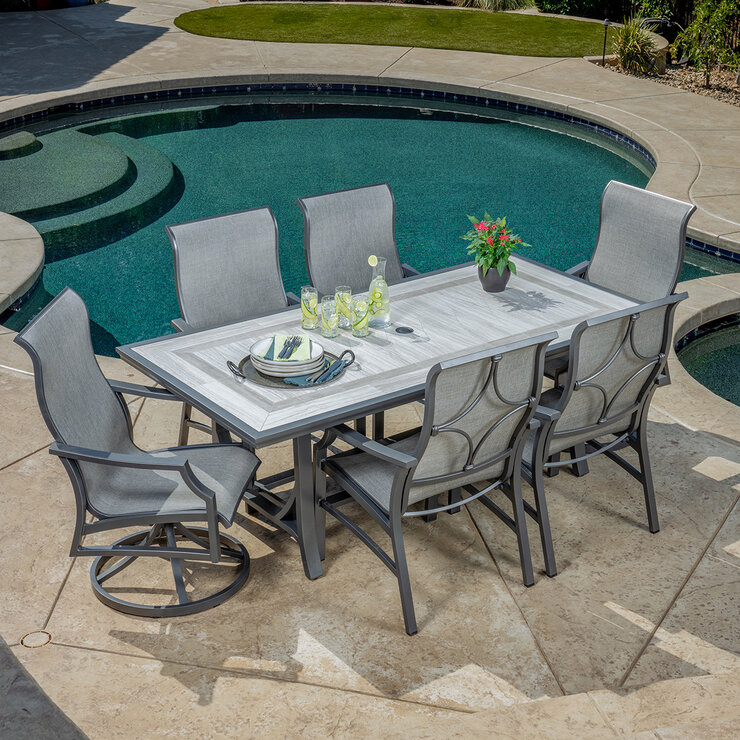 Comedor Bree De 7 Piezas — Imagen 1 de 4