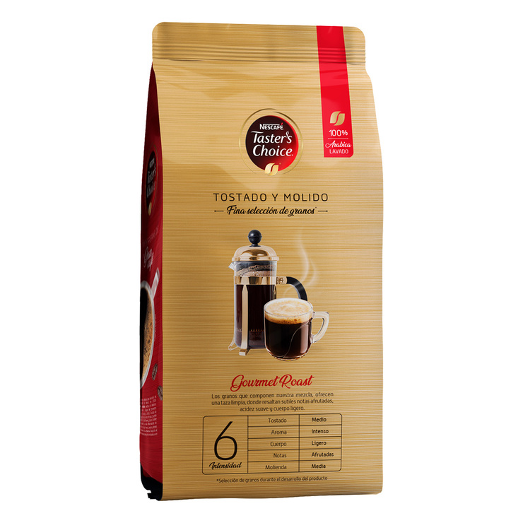 Taster's Choice Café Café Tostado y Molido 1 Kg — Imagen 2 de 2