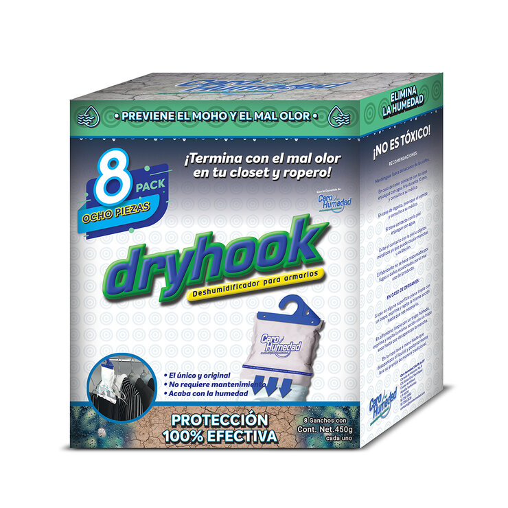 Cero Humedad Dry Hook Deshumificador para Armarios 8 piezas — Imagen 3 de 3