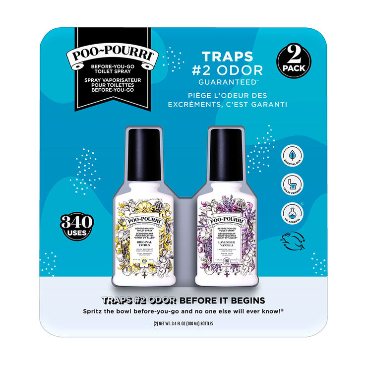  Poo Pourri Before You Go Spray para Inodoro 2 pzas  — Imagen 1 de 2