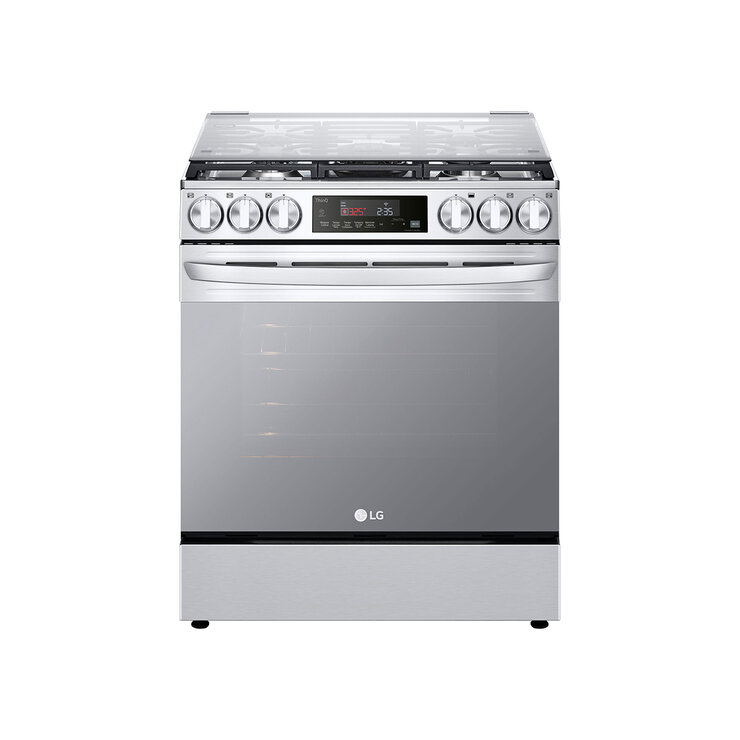 Estufa de gas 5 quemadores 30" LG — Imagen 1 de 4