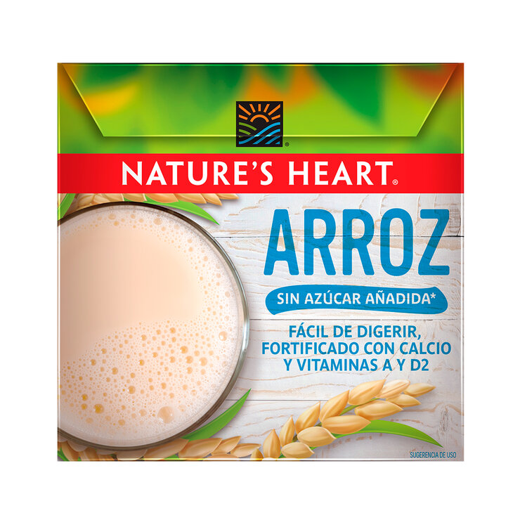 Nature's Heart Bebida Vegetal con Arroz 6 pzas de 946 ml — Imagen 2 de 4