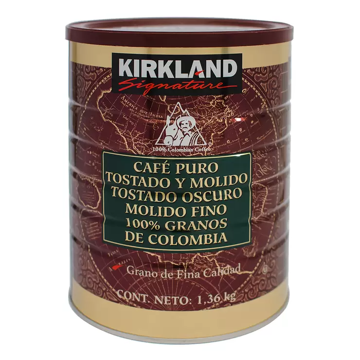 Kirkland Signature Café Molido Colombiano 1.36 kg — Imagen 1 de 4