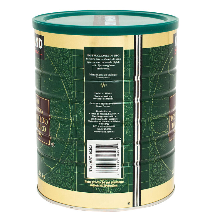 Kirkland Signature Café Molido Descafeinado 1.36 kg — Imagen 2 de 4