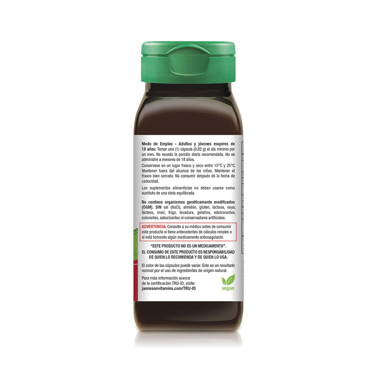 Jamieson Cranberry 500 mg — Imagen 2 de 3