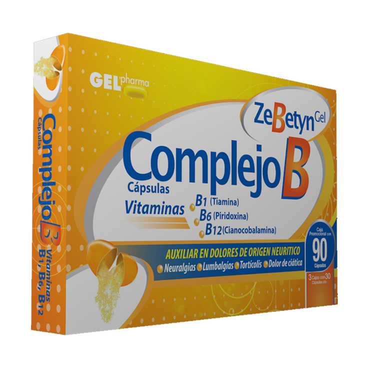 Zebetyn Complejo B 90 cápsulas — Imagen 3 de 3