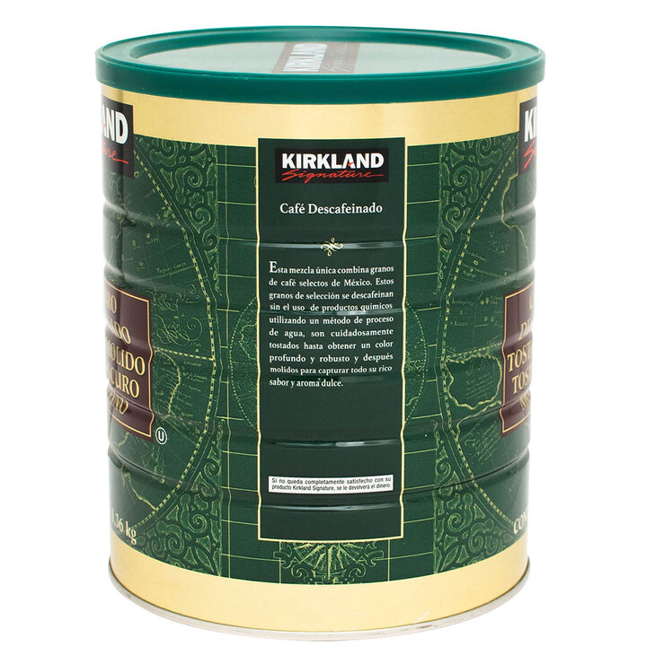 Kirkland Signature Café Molido Descafeinado 1.36 kg — Imagen 4 de 4
