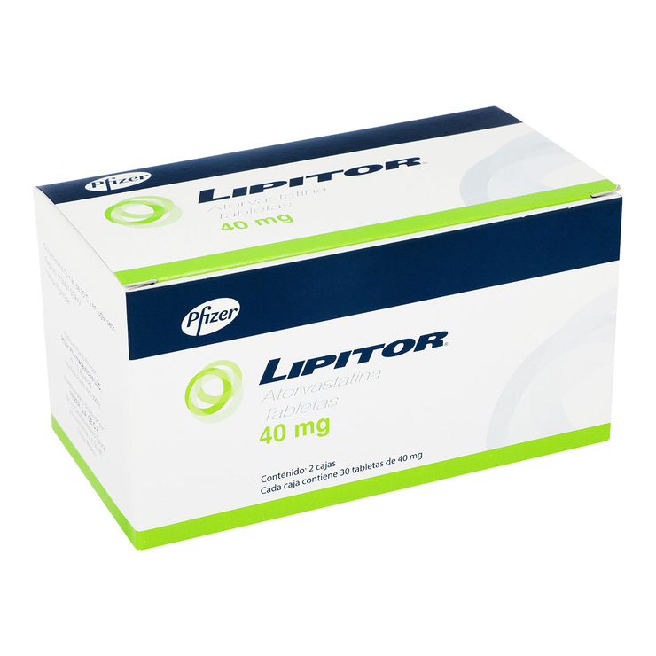Lipitor 40mg 30 Tabletas 1+1  — Imagen 2 de 3
