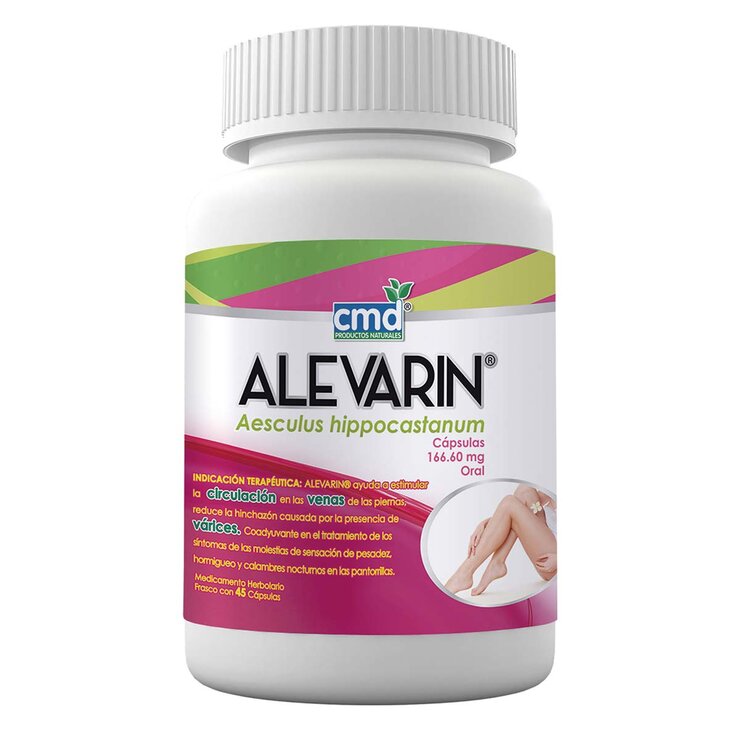 Alevarin 3pk 45 Cápsulas cada uno. — Imagen 4 de 4