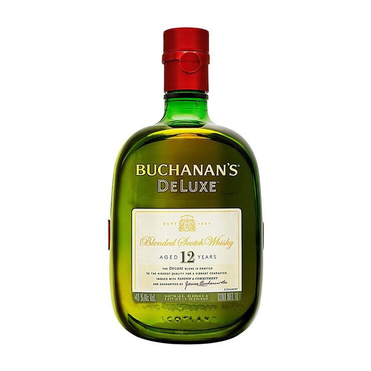 Whisky Buchanan's De Luxe 12 Años 1L — Imagen 1 de 4