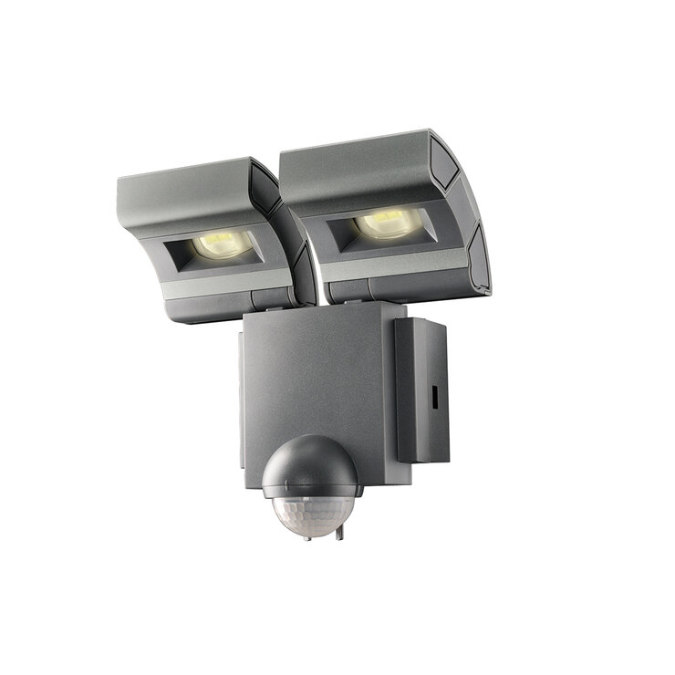Estevez, Lámpara de Seguridad con 2 Reflectores LED y Sensor — Imagen 1 de 4