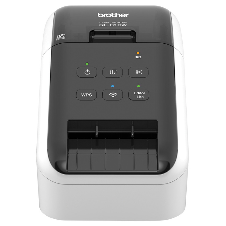 Brother Impresora de Etiquetas QL-810W de Alta Velocidad con Conexión Inalámbrica — Imagen 1 de 3