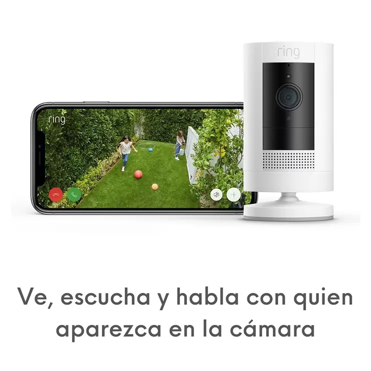 Ring, Paquete de 3 cámaras Stick Up para Interior y Exterior — Imagen 3 de 4