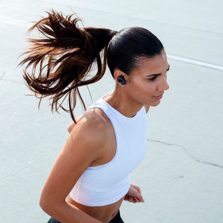 Sony Audífonos Inalámbricos Deportivos con Tecnología Noise Cancelling WF-SP800N — Imagen 4 de 4