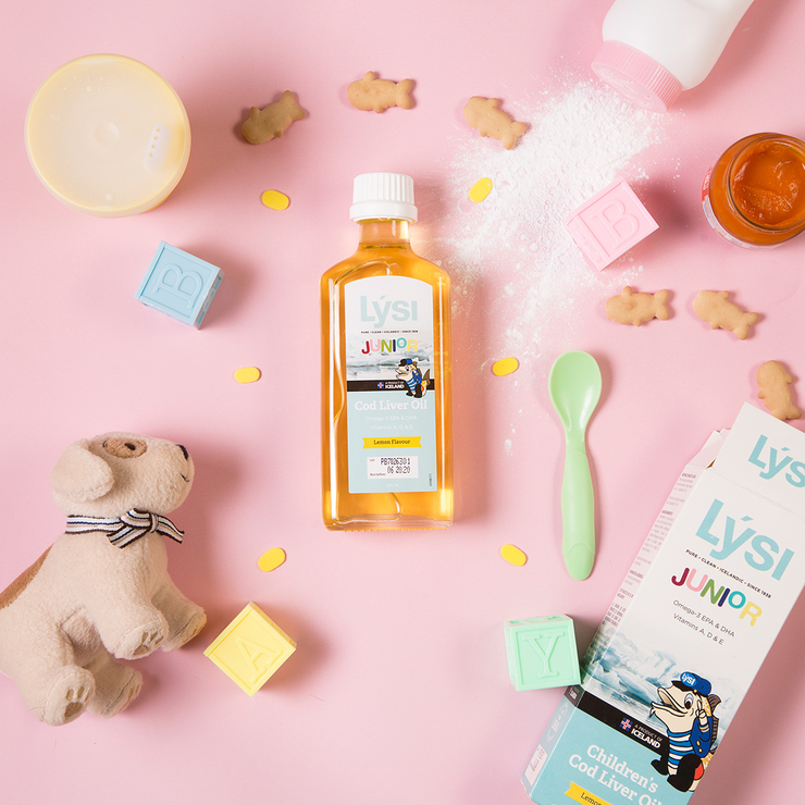 LYSI JR Aceite de Higado de Bacalao para niños Sabor Limón — Imagen 2 de 3