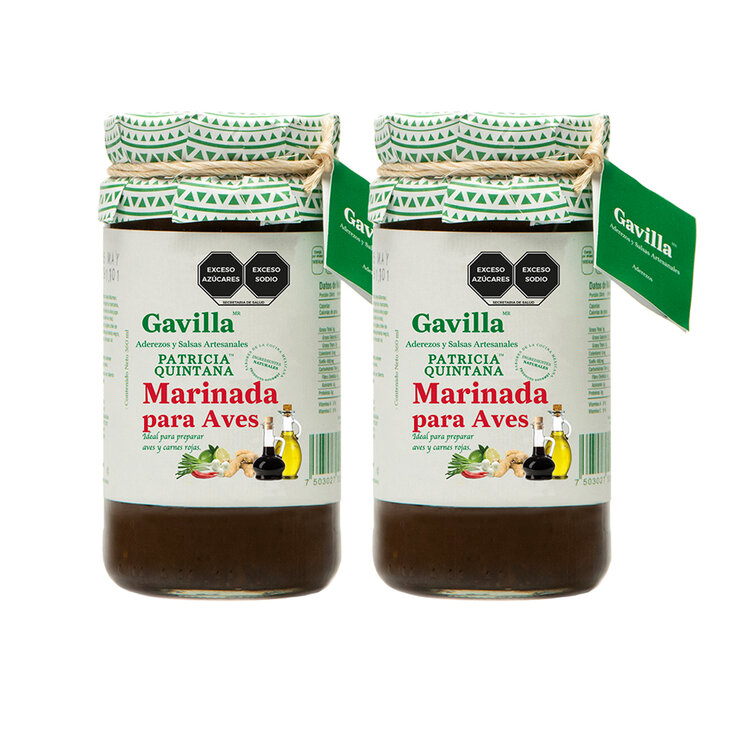 Gavilla Marinada de Aves 2 pzas de 360 ml — Imagen 1 de 3