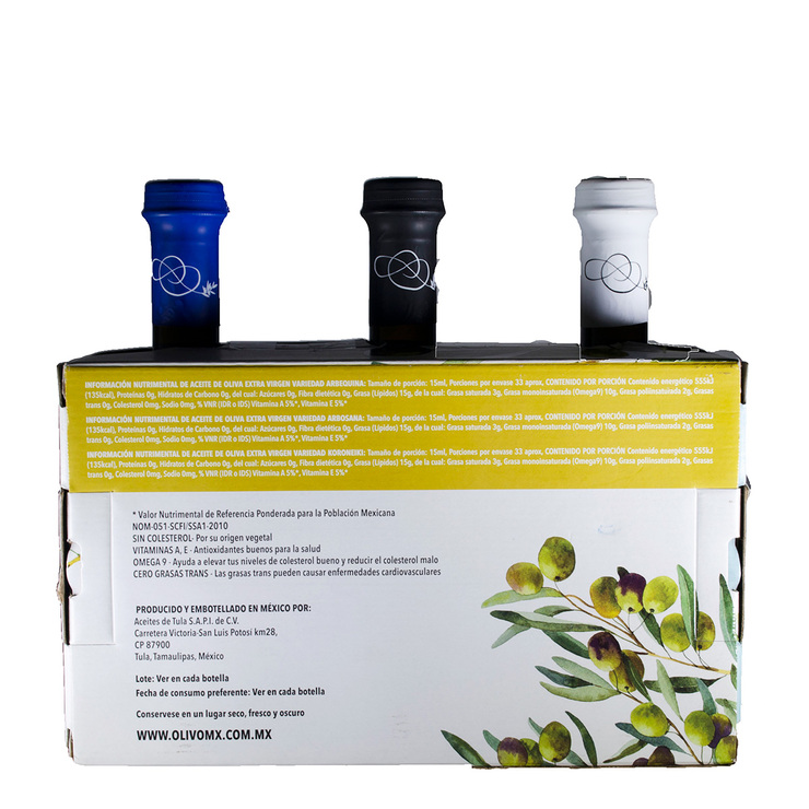 Olivo Del Cielo Aceite de Oliva 3 pzas de 500 ml — Imagen 2 de 2