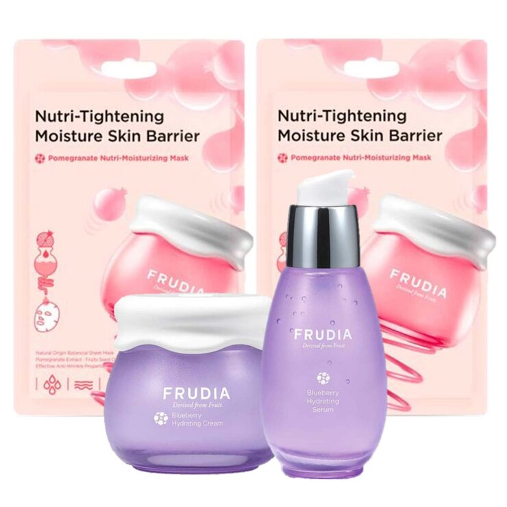 Kit Facial con Mora Azul, Frudia, 4 piezas — Imagen 1 de 2