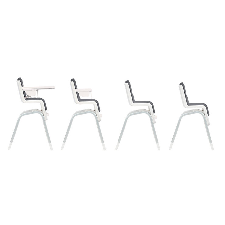 Nuna, Silla Alta para Bebé, Color Gris, Modelo Zaaz — Imagen 3 de 4